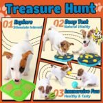 Forfon 9 Pack Dog Enrichment Toy Set with Puzzle Toy & Lick Mats - Image 3
