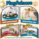 Forfon 9 Pack Dog Enrichment Toy Set with Puzzle Toy & Lick Mats - Image 4