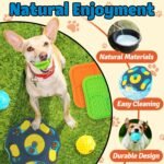 Forfon 9 Pack Dog Enrichment Toy Set with Puzzle Toy & Lick Mats - Image 5