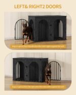 Hzuaneri 46.5 in Dog Crate Furniture,Dog Kennel Indoor for Medium/Large Dog - Image 5