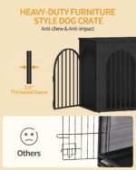 Hzuaneri 46.5 in Dog Crate Furniture,Dog Kennel Indoor for Medium/Large Dog - Image 6