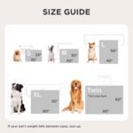 Bedsure ComfyFleece™ Small Cat Bed XS with ComfyFleece™ Waterproof Dog Blankets for Small Dogs Sandy Beige - Image 8