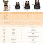 WOYYHO Pet Dog Carrier Backpack, Ventilated Mesh Small Dog Front Backpack - Image 4