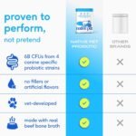 Native Pet Probiotics for Dogs – Dog Probiotic Powder for Gut & Digestive Health, Vet-Formulated 6B CFUs Dog-Specific Probiotic Strains, Supports Stool Quality & Diet Transitions – 30 Scoops - Image 3
