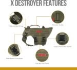 OneTigris Large Tactical Dog Harness No Pull Handle S Green - Image 2