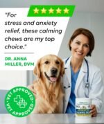 BARK&SPARK Hemp Dog Calming Chews - Stress, Travel, Anxiety Relief Treats - Image 6