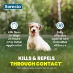 Seresto Small Dog Vet-Recommended Flea & Tick Treatment & Prevention Collar for Dogs Under 18 lbs | 8 Months Protection - Image 4