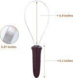 BOTH WINNERS Dual-Sided Shedding Blade with Stainless Steel Blade De-Shedding Tool for All Dog Coat Types- Soft Touch Grip (Burgundy) - Image 4