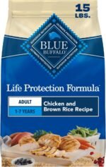 Blue Buffalo Life Protection Formula Chicken Adult Dry Dog Food, 15 lb