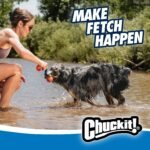 Chuckit! Ultra Duo Tug Dog Toy, Medium 2.5in, Orange and Blue, 20-60lbs - Image 5