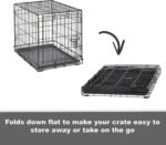 New World by Midwest 42-Inch Single Door Crate, for Large Breeds, 71-90 lbs - Image 4