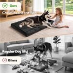 Chew Resistant Dog Bed, Indestructible Orthopedic Dog Bed, Medium (22"x35") - Image 2
