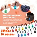 Kigeli 30 Pcs Dog Training Clicker for Pet with Wrist Strap, Multicolor - Image 4