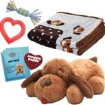 Snuggle Puppy Essentials Starter Kit, Heartbeat Toy & Blanket – Blue