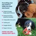 Snuggle Puppy Essentials Starter Kit, Heartbeat Toy & Blanket - Blue - Image 3