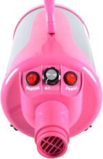 SHELANDY Groomer Partner Pet Hair Force Dryer Dog Grooming Blower with Heater (Pink) - Image 3