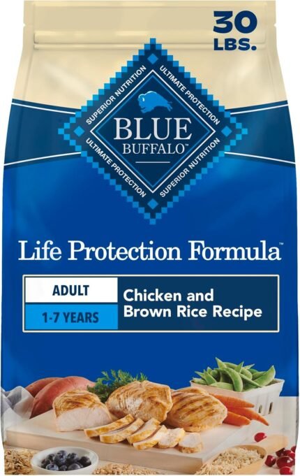 Blue Buffalo Life Protection Formula Chicken Adult Dry Dog Food, 30 lb