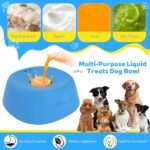 Yipetor Dog Lick Bowl, Rolled Ball-in Slow Feeder Enrichment Puzzle Toys - Image 4