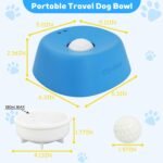 Yipetor Dog Lick Bowl, Rolled Ball-in Slow Feeder Enrichment Puzzle Toys - Image 6