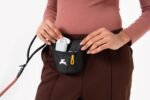 OllyDog, Goodie Treat Bag, Dog Treat Training Pouch | Magnetic Closure | 3 Ways to Wear | Hands-Free Waist Belt | Water-Resistant Recycled Vegan Fabric (Raven S'25) - Image 3