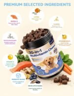 30-in-1 Dog Vitamins and Supplements, Peanut Butter 200ct - Image 4
