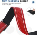 Reflective Martingale Dog Collars. Dog Collar with Quick Release Buckle. Adjustable Soft Padded Breathable Nylon Pet Collar Suitable for Puppies for Small Medium Large Dogs. - Image 3