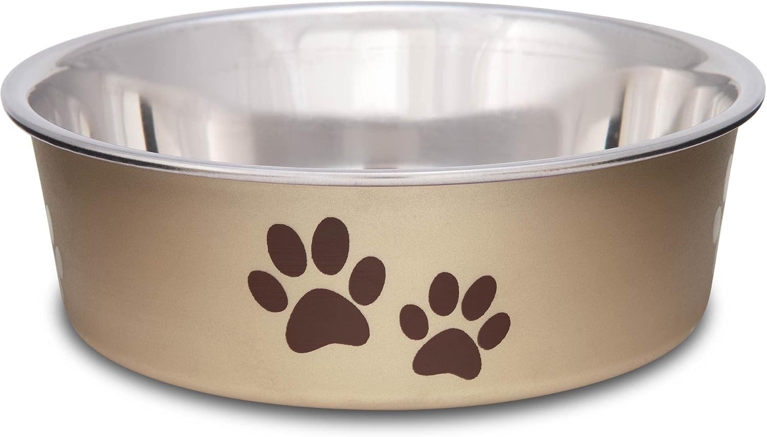 Loving Pets Bella Dog Bowls- Stainless Steel Dog & Cat Bowls – Spill Proof Dog Food Bowl, Cat Bowl, Puppy Essentials & Pet Supplies Great for Home & Travel (Small 10-20 lbs, Champagne) Loving Pets Bella Dog Bowls- Stainless Steel Dog & Cat Bowls – Spill Proof Dog Food Bowl, Cat Bowl, Puppy Essentials & Pet Supplies Great for Home & Travel (Small 10-20 lbs, Champagne)
