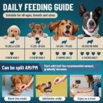 VICSOM Dog Allergy Relief & Probiotic Chews Bundle, 200 Count Each - Chicken Flavor Soft Chewswith Probiotics, Omega-3, Colostrum & Digestive Enzymes for Skin, Coat & Gut Support - Image 5