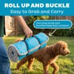 Outward Hound On-The-Go Cozy Camping Roll-Up Dog Bed, Medium & Large Dogs - Image 3