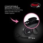 FLEXI® Classic Tape Retractable Dog Leash, Large, 26 ft - Black - Image 6