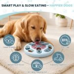 Dog Puzzle Toy, Treat Dispensing Interactive Dog Toys, Blue - Image 2