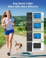 SLOPEHILL Dog Training Collar,4200FT Shock Collar for Dogs 8-140lbs,Green - Image 5