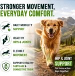 Glucosamine Hip & Joint Supplement for Dogs - 250 Chews with Chondroitin - Image 3