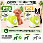 PT5 Automatic Dog Ball Launcher for Small Dogs, 6 × 2-Inch Mini Tennis Balls, Rechargeable Fetch Machine with 3 Launch Distances - Image 6
