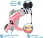 Gooby Memory Foam Step-in Dog Harness, Purple, Medium - Image 3