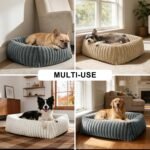 FURTIME Washable Dog Bed for Small Dogs, Cat Beds for Indoor Cats, 20" - Image 5