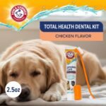 Arm & Hammer, Dog Dental Kit, Toothbrush and Toothpaste, Chicken, 2.5 oz - Image 3