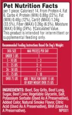 Pup-Peroni Tender Cuts, Beef Recipe, 20 Oz. Canister - Image 5