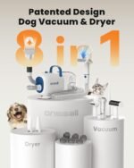 oneisall 8-in-1 Dog Grooming Vacuum & Dryer for Shedding/Drying/Trimming - Image 2