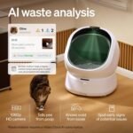 PETLIBRO Automatic Litter Box with AI-Camera Waste Analysis & 90-Day AI Trial, Open-Top Self Cleaning Litter Box for Large Cats with Multi-Cats Recognition, Weight & Usage Tracking, Auto Odor-Control - Image 4