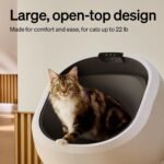 PETLIBRO Automatic Litter Box with AI-Camera Waste Analysis & 90-Day AI Trial, Open-Top Self Cleaning Litter Box for Large Cats with Multi-Cats Recognition, Weight & Usage Tracking, Auto Odor-Control - Image 8