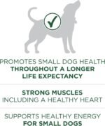 Purina ONE Plus Small Breed High Protein Dry Dog Food, Lamb, 7.4 lb Bag - Image 3