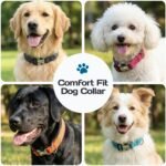 Personalized Dog Collars with Name and Phone (Black, M 3/4" (13~20")) - Image 6