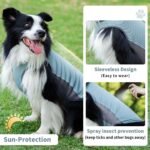 Dog Cooling Vest with Soft Stretchy Sun Protection,Misty Glade,XL - Image 6