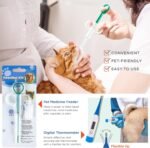 ARCA PET Cat & Dog First Aid Kit - High Visibility Reflective Zipper with Fluorescent Letter Print - 100 pcs with Dog Thermometer, Tick Remover Kit & Pet First Aid Kit Manual Book - Image 3