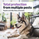 Amazon Basics Flea and Tick Topical Treatment and Prevention for Large Dogs (45-88 lbs), Fast Acting and Long Lasting, 3 Count, Packaging May Vary - Image 3