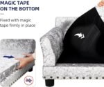 XL Dog Sofa Bed: Luxury Dutch Velvet Jumbo Pet Couch Furniture - Image 7
