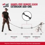 Tuff Pupper Hands Free Bungee Dog Leash, Waist Belt for Running & Walking - Image 6