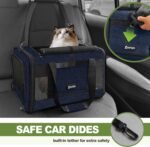 GAPZER Cat Carrier 18x11x11 United Airline Approved, Soft Pet Flying Kennel - Image 7