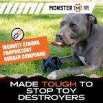 Monster K9 Ring Ball - for Toughest Chewers, Natural Rubber Dog Toy, 5.5 in - Image 3